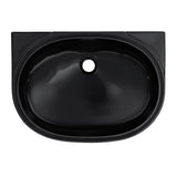 Toto 19-11/16'' X 13-3/4'' Oval Undermount Bathroom Sink, Ebony
