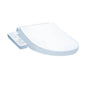 TOTO - TOTO WASHLET A2  Electronic Bidet Toilet Seat with Heated Seat and SoftClose Lid, Elongated, Cotton White - Cotton White