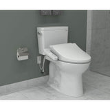 TOTO WASHLET A2  Electronic Bidet Toilet Seat with Heated Seat and SoftClose Lid, Elongated, Cotton White