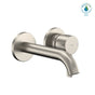 TOTO - Toto Gf 1.2 Gpm Wall-Mount Single-Handle Bathroom Faucet With Comfort Glide Technology, Brushed Nickel - Brushed Nickel