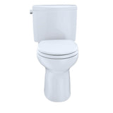 Toto Drake II Two-Piece Round 1.28 Gpf Universal Height Toilet With Cefiontect, Cotton White