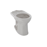 Toto Drake II Universal Height Round Toilet Bowl With Cefiontect, Cotton White