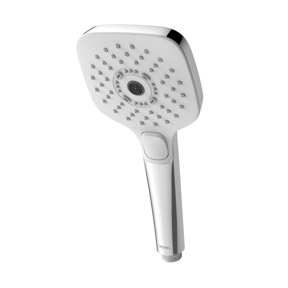 Toto G Series 1.75 Gpm Multifunction 4 Inch Square Handshower With Active Wave, Comfort Wave, And Warm Spa, Brushed Nickel