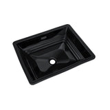 TOTO - Toto Promenade Rectangular Undermount Bathroom Sink, Ebony - Ebony