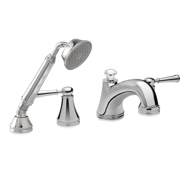 TOTO - 4 Hole Vivian Roman Tub Lever Handle - Brushed Nickel