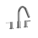 TOTO - Toto Gf Two Lever Handle Deck-Mount Roman Tub Filler Trim, Polished Chrome - Polished Chrome