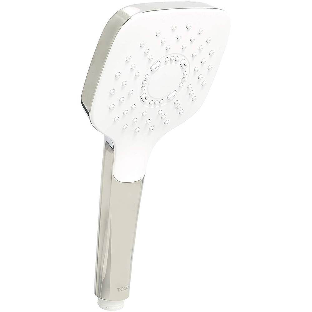 TOTO - Toto G Series 1.75 Gpm Single Spray 4 Inch Square Handshower With Comfort Wave Technology, Brushed Nickel - Brushed Nickel