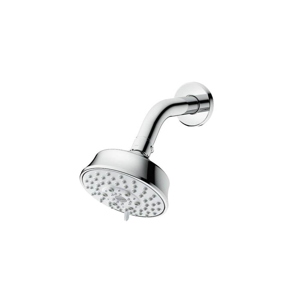 TOTO - Toto L Series 1.75 Gpm Multifunction 4 Inch Classic Round Showerhead, Polished Chrome - Polished Chrome