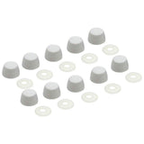 TOTO - Bolt Cap Set (10 Sets Ea) Toilets & Bt500A/500B Cotton - Cotton