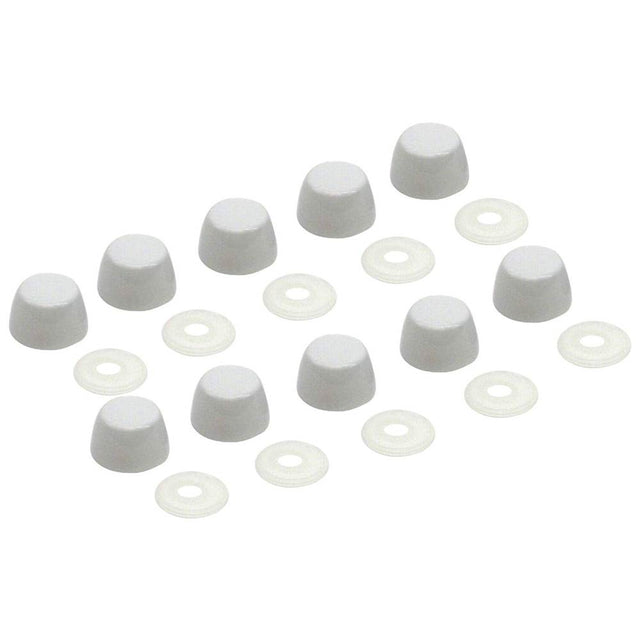 TOTO - Bolt Cap Set (10 Sets Ea) Toilets & Bt500A/500B Cotton - Cotton