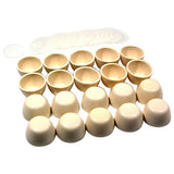 TOTO - Bolt Cap Set (10 Sets Ea) Toilets & Bt500A/500B Bone - Bone