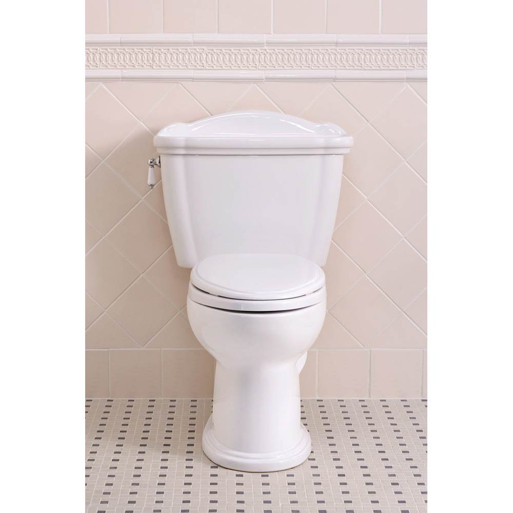 Toto Eco Dartmouth Two-Piece Elongated 1.28 Gpf Universal Height Toilet, Cotton White