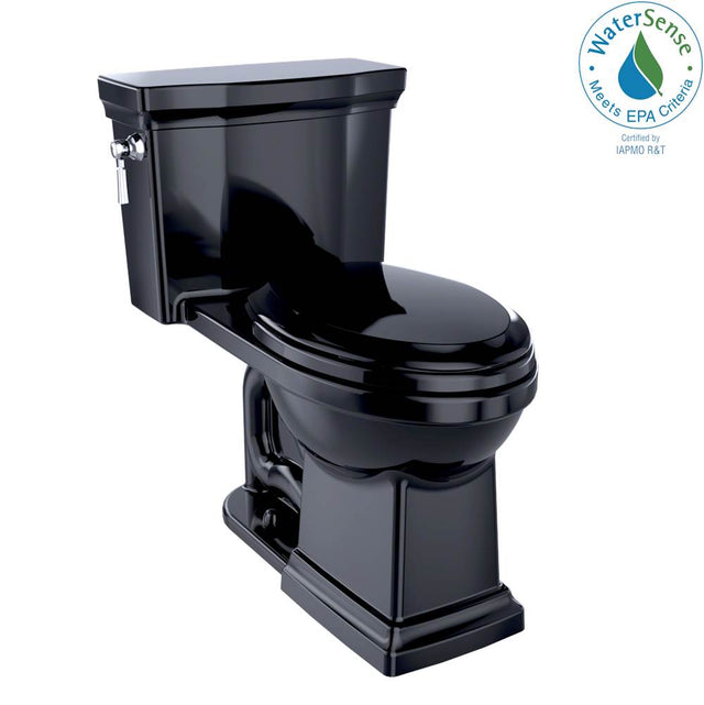 TOTO - TOTO Promenade II 1G One-Piece Elongated 1.0 GPF Universal Height Toilet, Ebony - Ebony