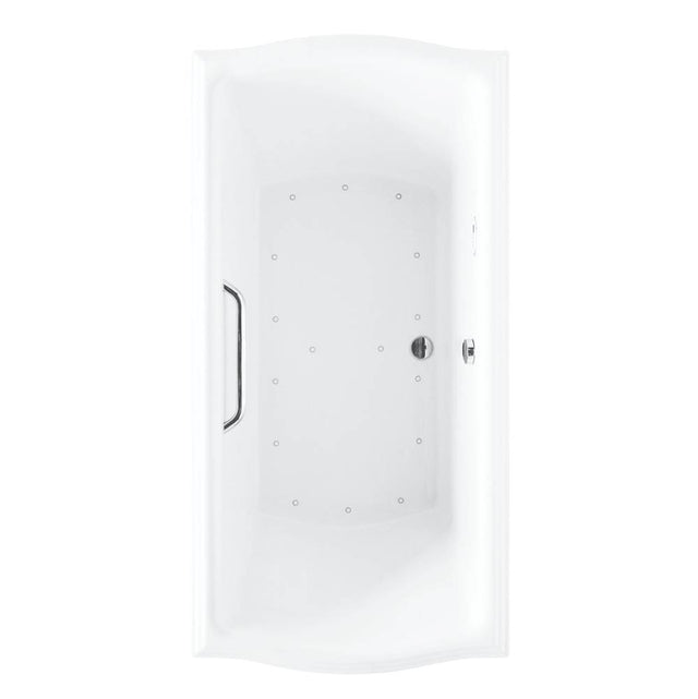 TOTO - Acrylic Airbath Clayton 6032 Cotton Pn Grab Bar L Blower