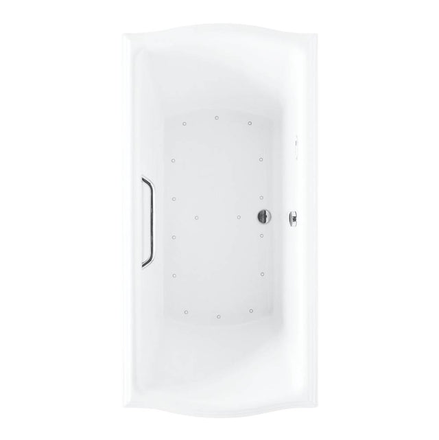 TOTO - Acrylic Airbath Clayton 6636 Cotton Pn Grab Bar L Blower