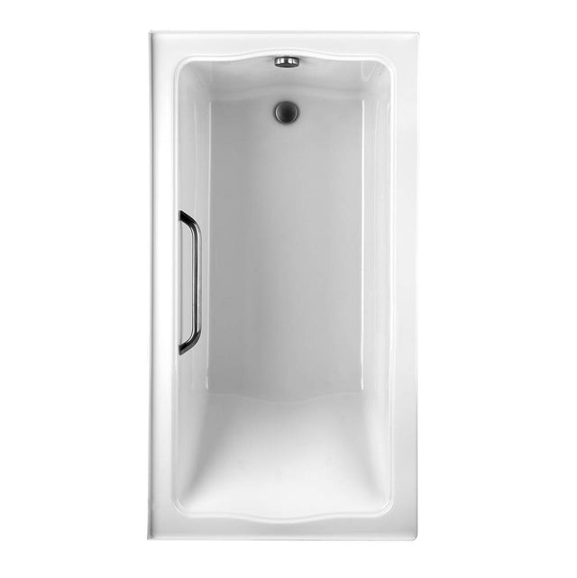 TOTO - Acrylic Soaker Clayton 6032T1 S Beige Pn Grab Bar R Drain - Sedona Beige