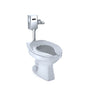 TOTO - Rw Commercial Fl Mount El Bowl Reg Height Cefiontect Cotton - Cotton
