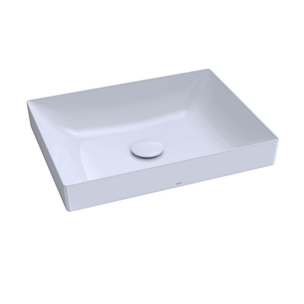 TOTO - Toto Kiwami Rectangular 23'' Vessel Bathroom Sink With Cefiontect, Clean Matte - Clean Matte
