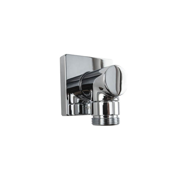 TOTO - Toto Wall Outlet For Handshower, Square, Brushed Nickel - Polished Nickel