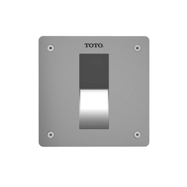 TOTO - Ecoefv Concealed Urinal 0.125G W/ 4'' X 4'' Cover Plate - Stainless Steel