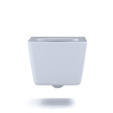 Toto Sp Wall-Hung Contemporary Square-Shape Dual Flush 1.28 And 0.9 Gpf Toilet With Cefiontect
