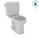 TOTO - Toto Drake II Two-Piece Round 1.28 Gpf Universal Height Toilet With Cefiontect, Colonial White - Colonial White