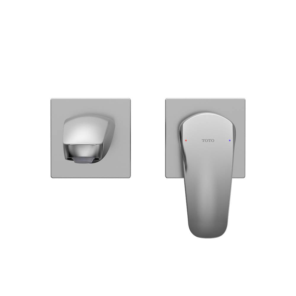 Toto Gm 1.2 Gpm Wall-Mount Single-Handle Bathroom Faucet With Comfort Glide Technology, Brushed Nickel