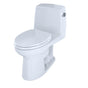 TOTO - TOTO UltraMax One-Piece Elongated 1.6 GPF ADA Compliant Toilet with Right-Hand Trip Lever, Cotton White - Cotton White