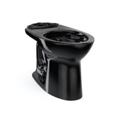 TOTO - Toto Drake Elongated Tornado Flush Toilet Bowl, Ebony - Ebony