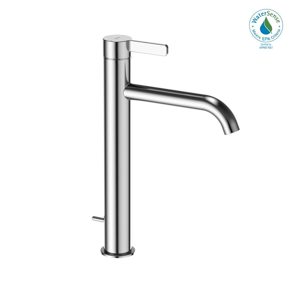 TOTO - Toto Gf 1.2 Gpm Single Handle Vessel Bathroom Sink Faucet With Comfort Glide Technology, Polished Chrome - Polished Chrome