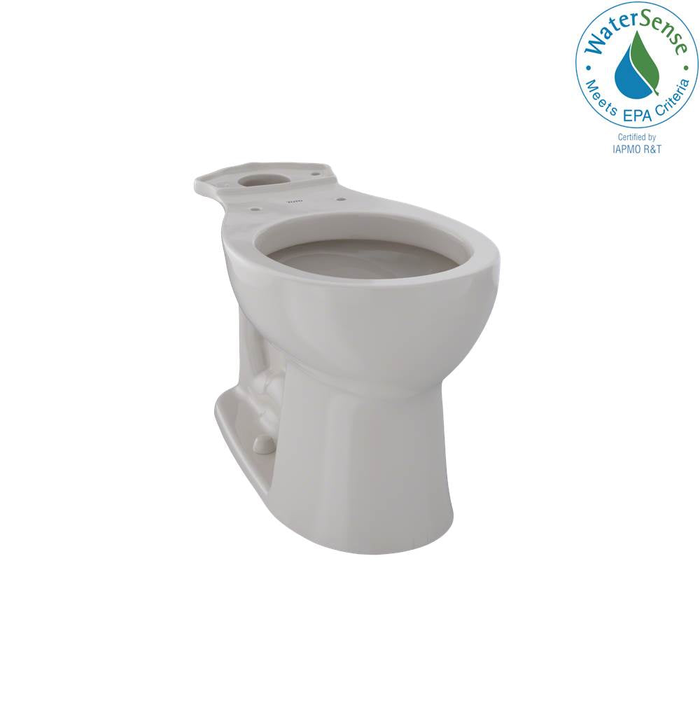 TOTO - Toto EntradaE Universal Height Round Toilet Bowl, Sedona Beige - Sedona Beige