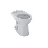 Toto Drake II Universal Height Round Toilet Bowl With Cefiontect, Cotton White