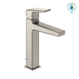 TOTO - Toto Gb 1.2 Gpm Single Handle Semi-Vessel Bathroom Sink Faucet With Comfort Glide Technology, Brushed Nickel - Brushed Nickel