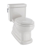 TOTO - TOTO Eco Guinevere Elongated 1.28 GPF Universal Height Skirted Toilet with CEFIONTECT and SoftClose Seat, Sedona Beige - Sedona Beige