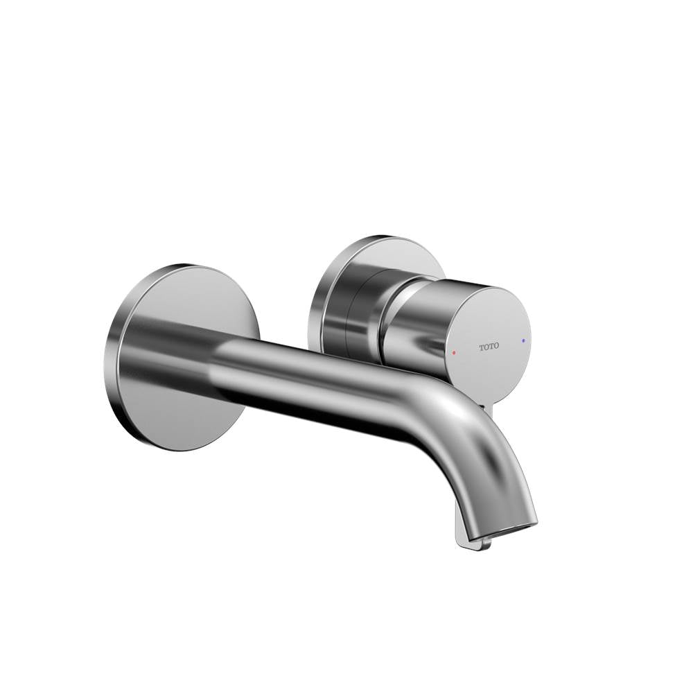 Toto Gf 1.2 Gpm Wall-Mount Single-Handle Bathroom Faucet With Comfort Glide Technology, Brushed Nickel