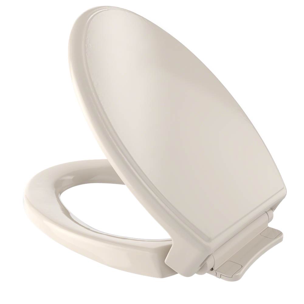 TOTO - TOTO Traditional SoftClose Slow Close Elongated Toilet Seat and Lid, Bone - Bone