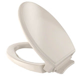 TOTO - TOTO Traditional SoftClose Slow Close Elongated Toilet Seat and Lid, Bone - Bone