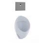 TOTO - Toto Wall-Mount Ada Compliant 0.125 Gpf Urinal With Back Spud Inlet And Cefiontect Glaze, Cotton White - Cotton White