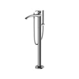 Toto Gm Single-Handle Free Standing Tub Filler With Handshower, Brushed Nickel