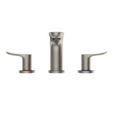 Toto Go Series 1.2 Gpm Two Handle Widespread Bathroom Sink Faucet With Drain Assembly, Brushed Nickel