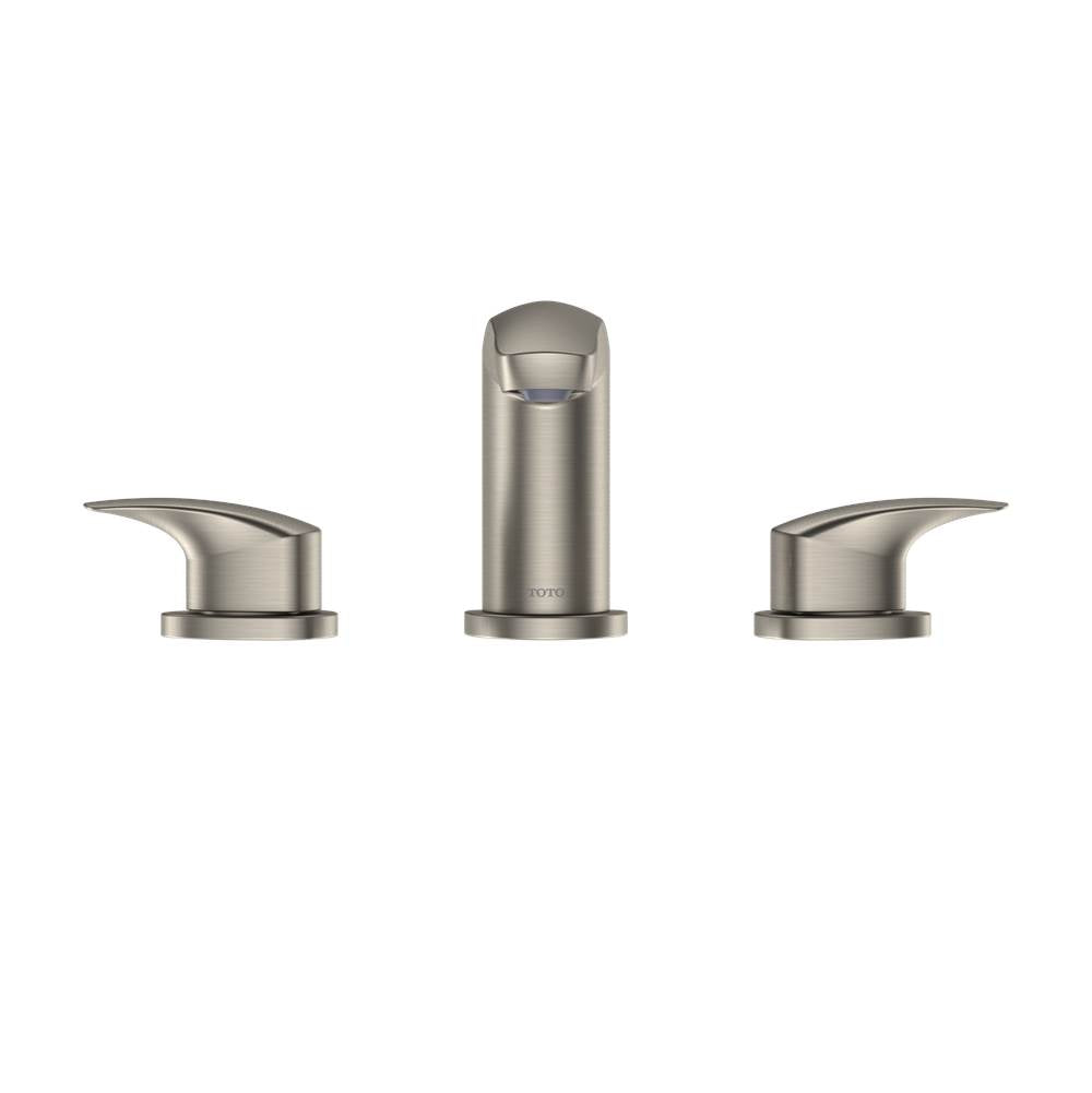 Toto Gm 1.2 Gpm Two Handle Widespread Bathroom Sink Faucet, Brushed Nickel
