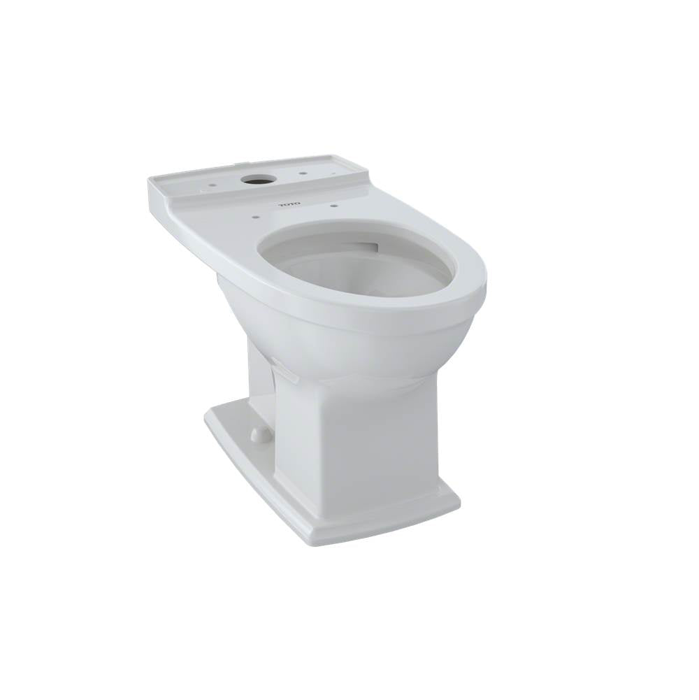 Toto ConnellyE Universal Height Elongated Toilet Bowl With Cefiontect, Cotton White
