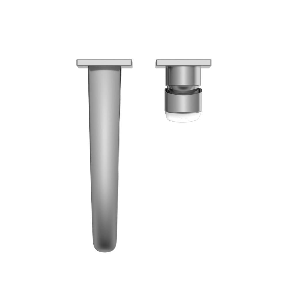 Toto Gm 1.2 Gpm Wall-Mount Single-Handle Long Bathroom Faucet With Comfort Glide Technology, Brushed Nickel