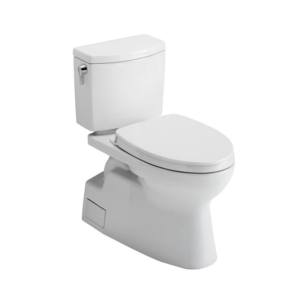 TOTO - TOTO Vespin II 1G Two-Piece Elongated 1.0 GPF Universal Height Toilet with CEFIONTECT and SS124 SoftClose Seat, WASHLET+ Ready, Sedona Beige - Sedona Beige