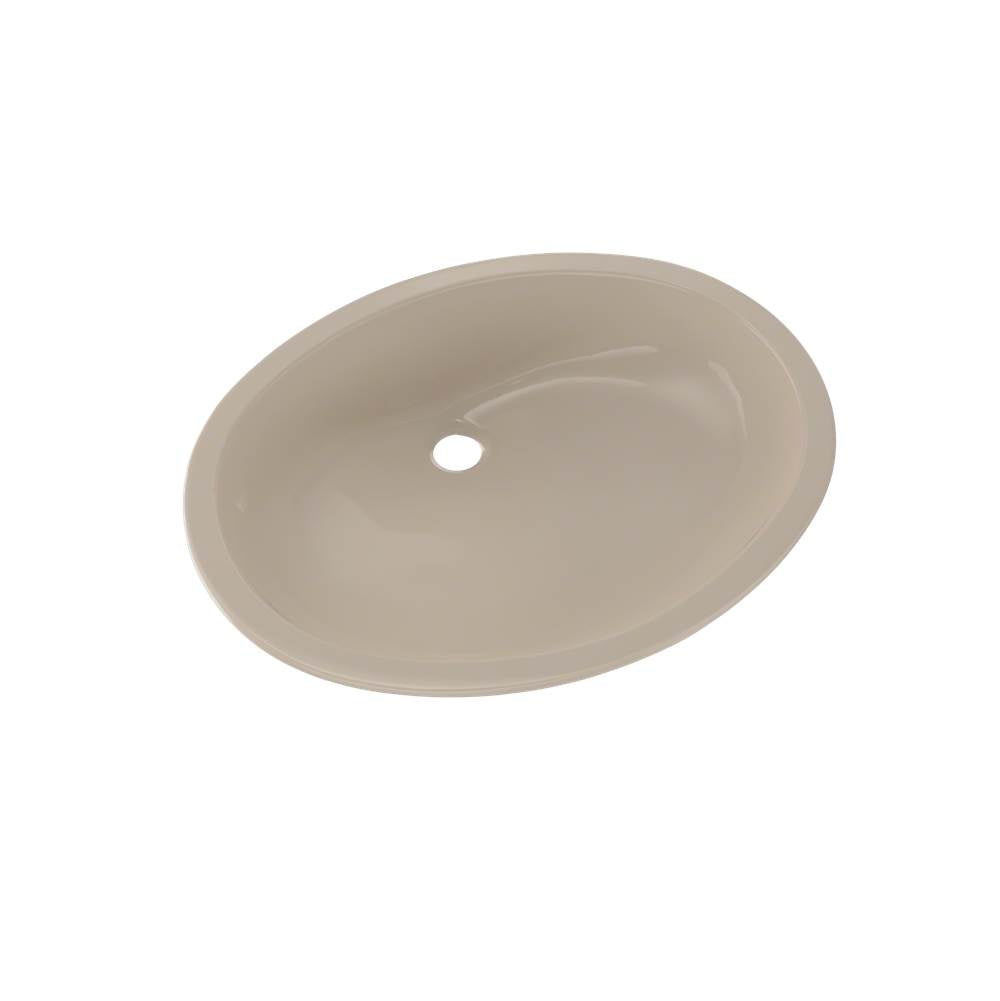 TOTO - Toto Dantesca Oval Undermount Bathroom Sink With Cefiontect, Bone - Bone