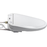 Toto Washlet S350E Electronic Bidet Toilet Seat With Auto Open And Close And Ewater+ Cleansing, Round, Cotton White