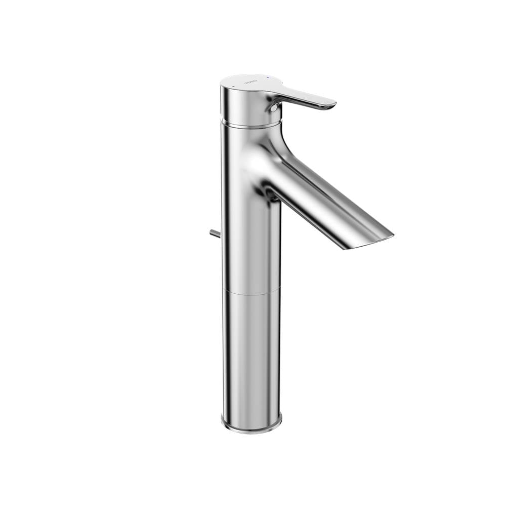 Toto  Lb Series 1.2 Gpm Single Handle Bathroom Faucet For Semi-Vessel Sink With Drain Assembly, Polished Chrome