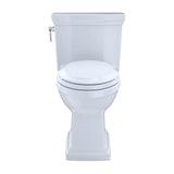 TOTO Promenade II 1G One-Piece Elongated 1.0 GPF Universal Height Toilet with CEFIONTECT and Right-Hand Trip Lever, Cotton White