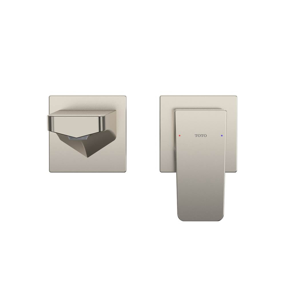 Toto Ge 1.2 Gpm Wall-Mount Single-Handle Long Bathroom Faucet With Comfort Glide Technology, Brushed Nickel