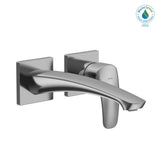 TOTO - Toto Gm 1.2 Gpm Wall-Mount Single-Handle Long Bathroom Faucet With Comfort Glide Technology, Polished Chrome - Polished Chrome